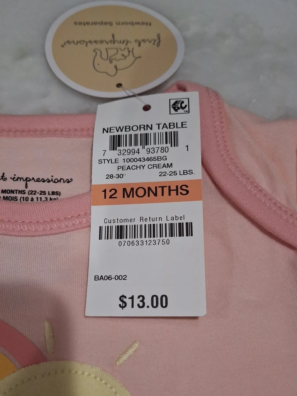 Baby Girl Bodysuit